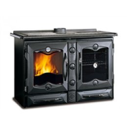 Чугунная отопительно варочная печь La Nordica America Nero